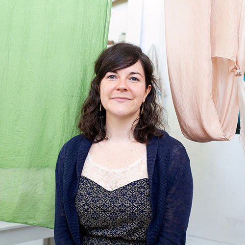 L'artiste Annie France Leclerc