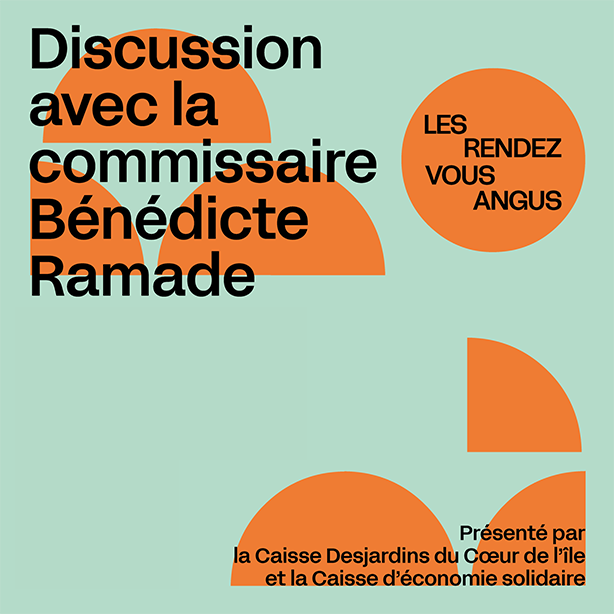 Discussion avec la commissaire Bénédicte Ramade présentée par la Caisse Desjardins du Coeur de l'île et la Caisse d'économie solidaire